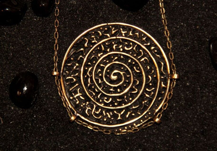 amuleto espiral de la suerte